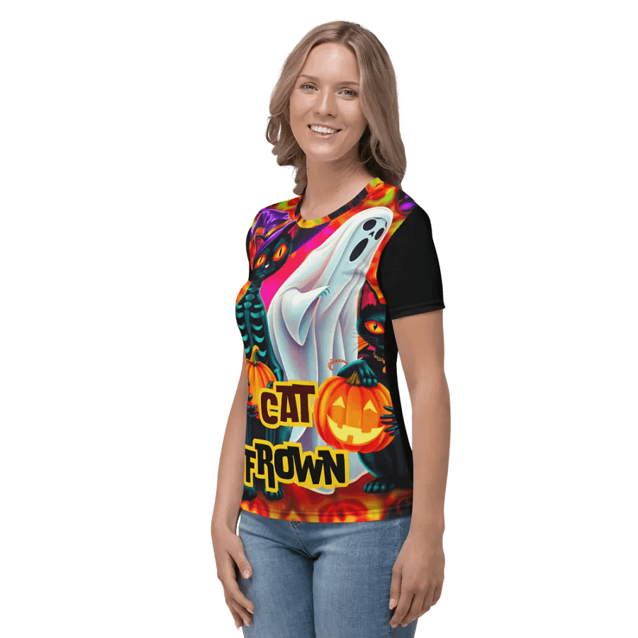 Cat Frown T Shirt product image (5)