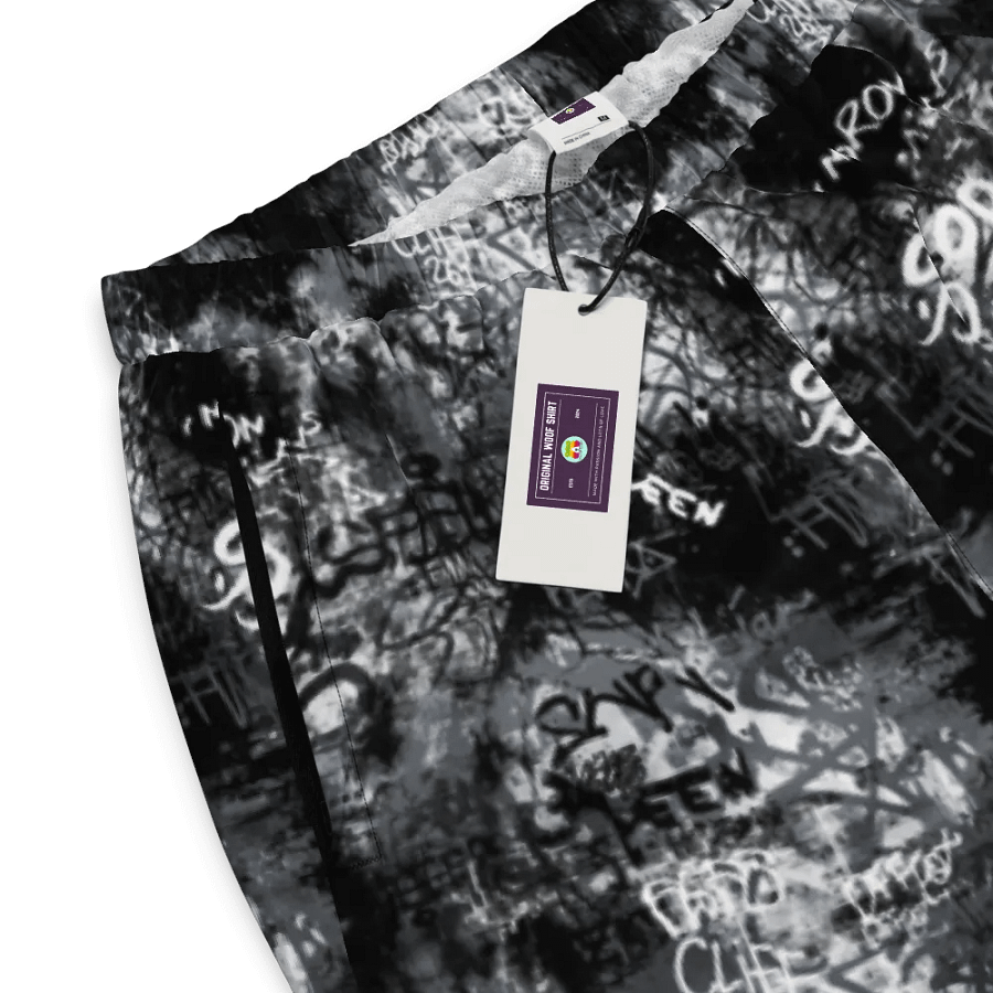 Black and White Graffiti | Unisex Track Pants product image (5)