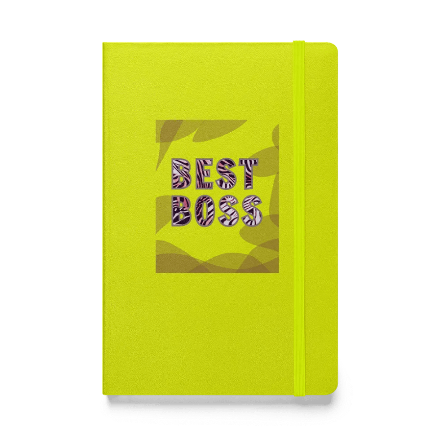 Zebra Stripe Best Boss Journal for the boss birthday Christmas gift product image (1)