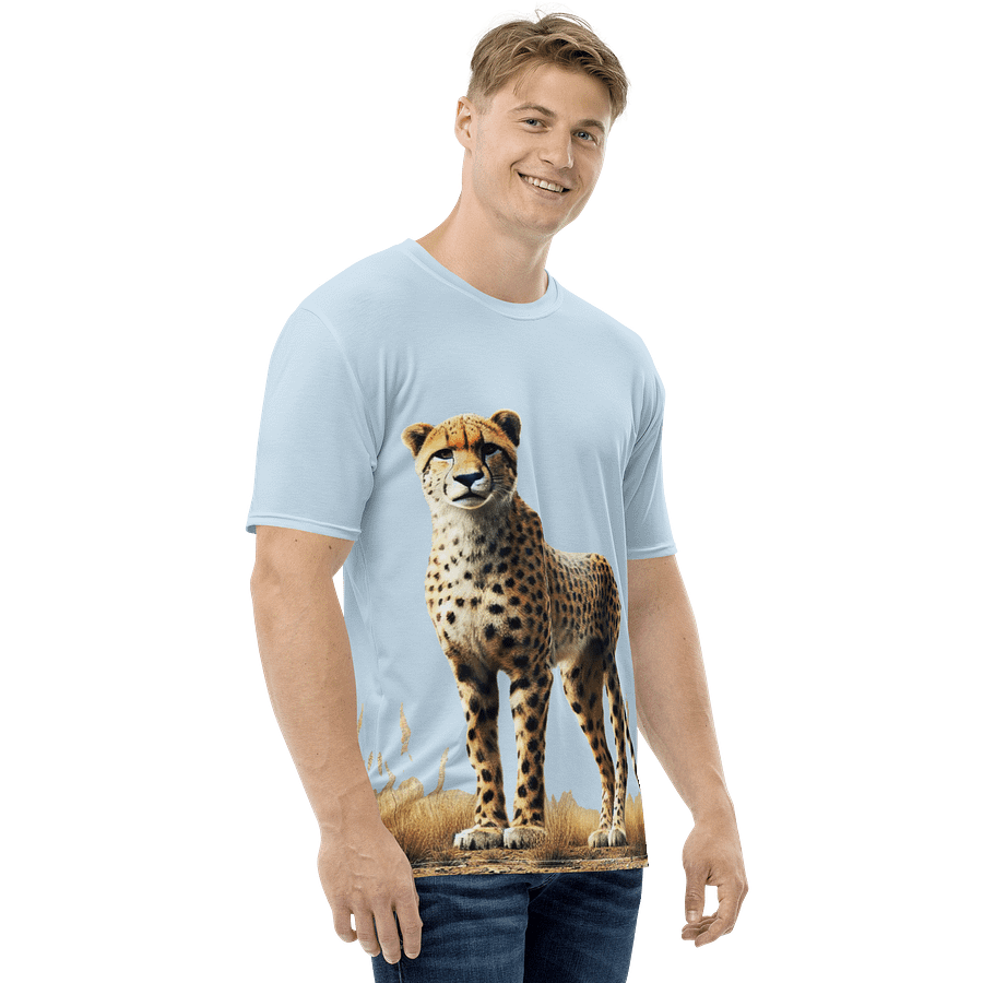 Wild Cheetah All-Over Print Tee. product image (4)