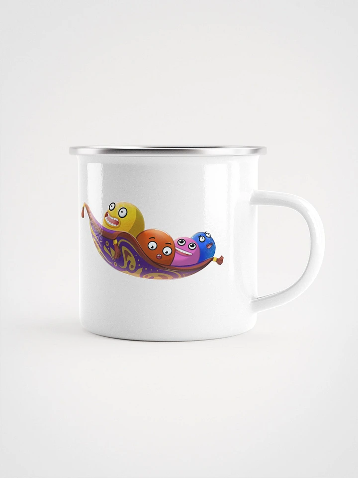 Flying Nurbs - Enamel Mug product image (1)