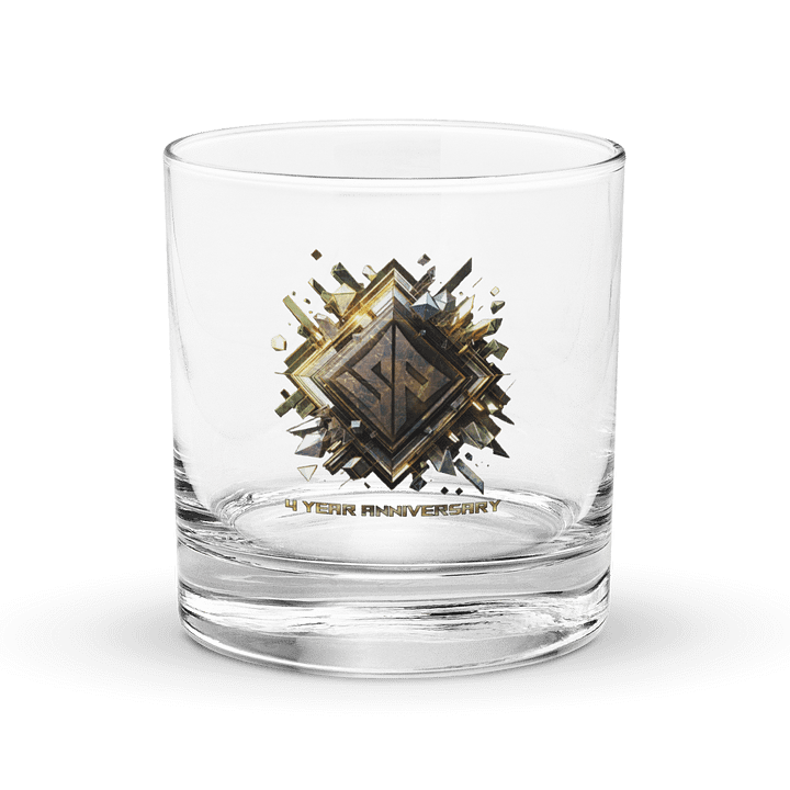 Four Year Gold Rocks Glass product image (1)