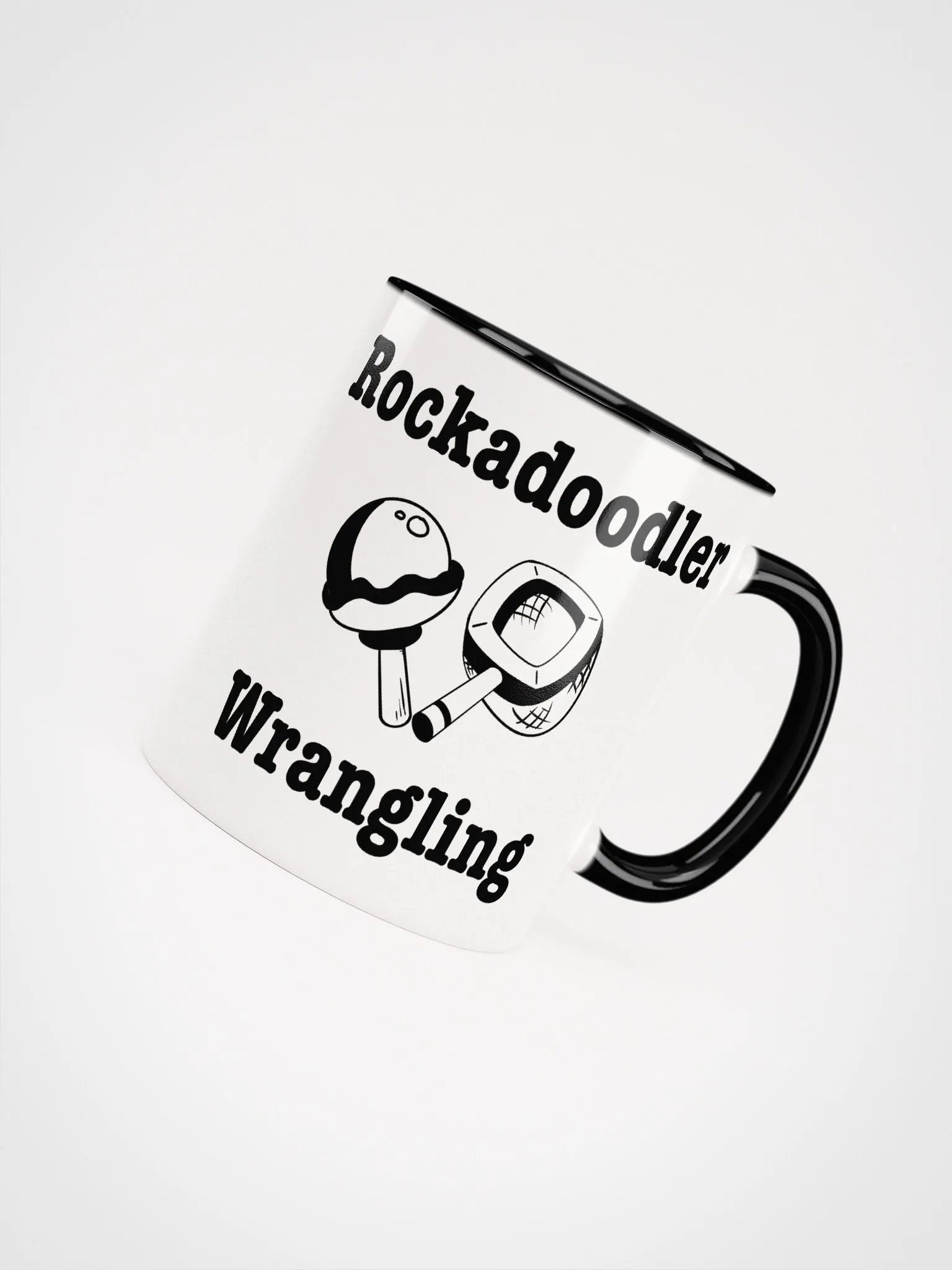 Rockadoodler Wrangling - color mug - double sided product image (4)