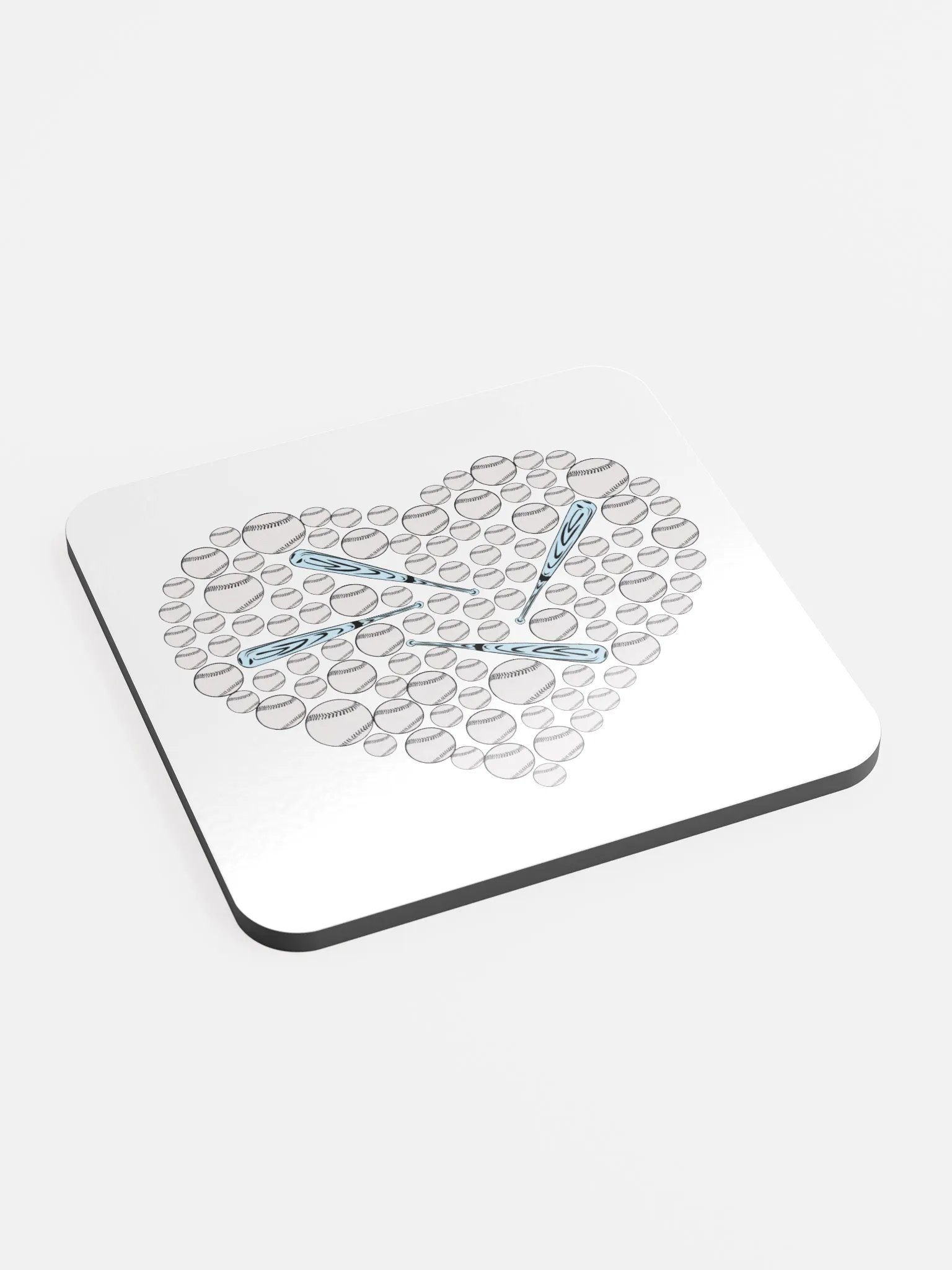 Pure Heart Baseball Coaster Set product image (3)