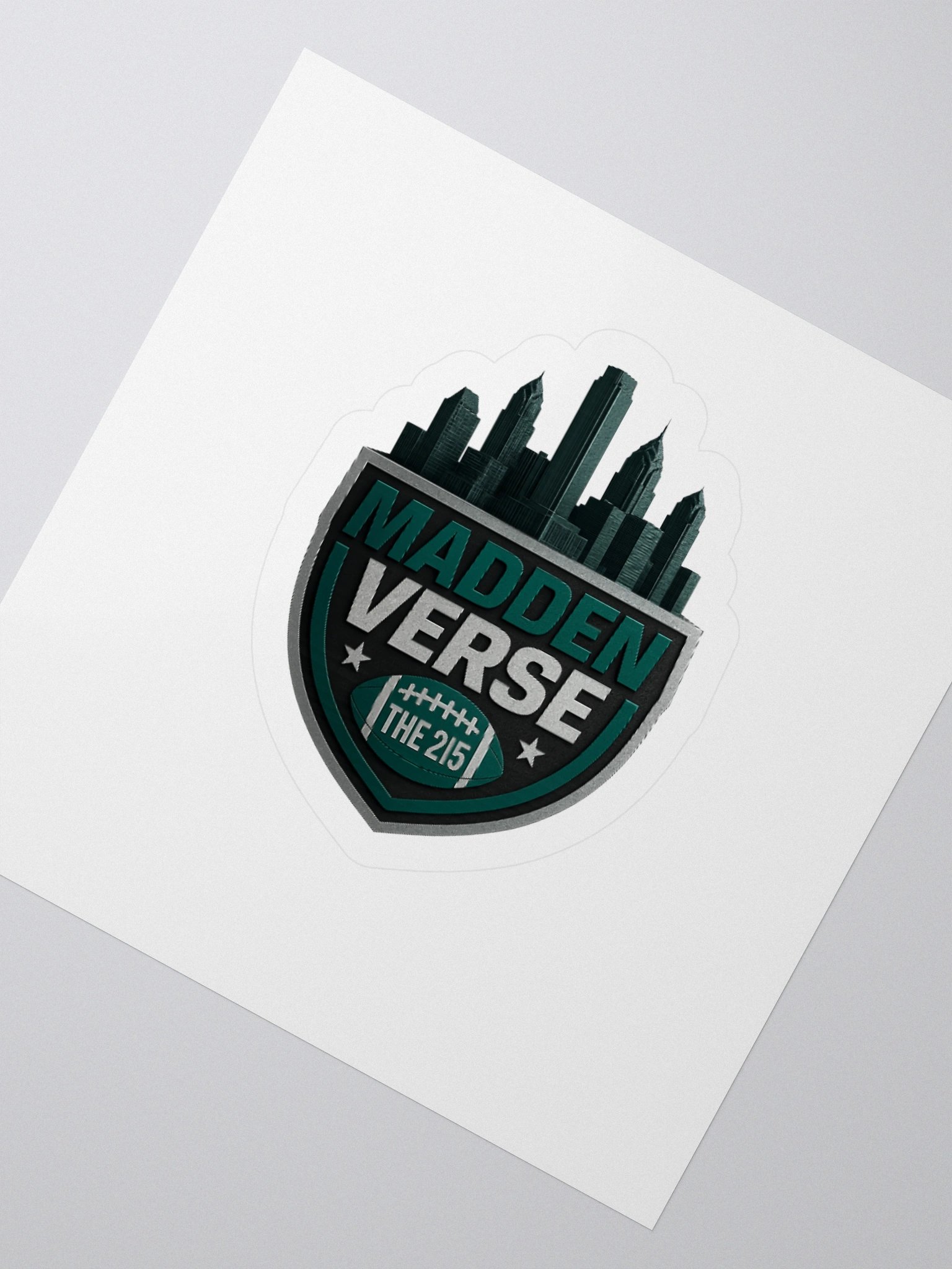 THE 215 PHILLY SPECIAL CITYSCAPE STICKER product image (4)