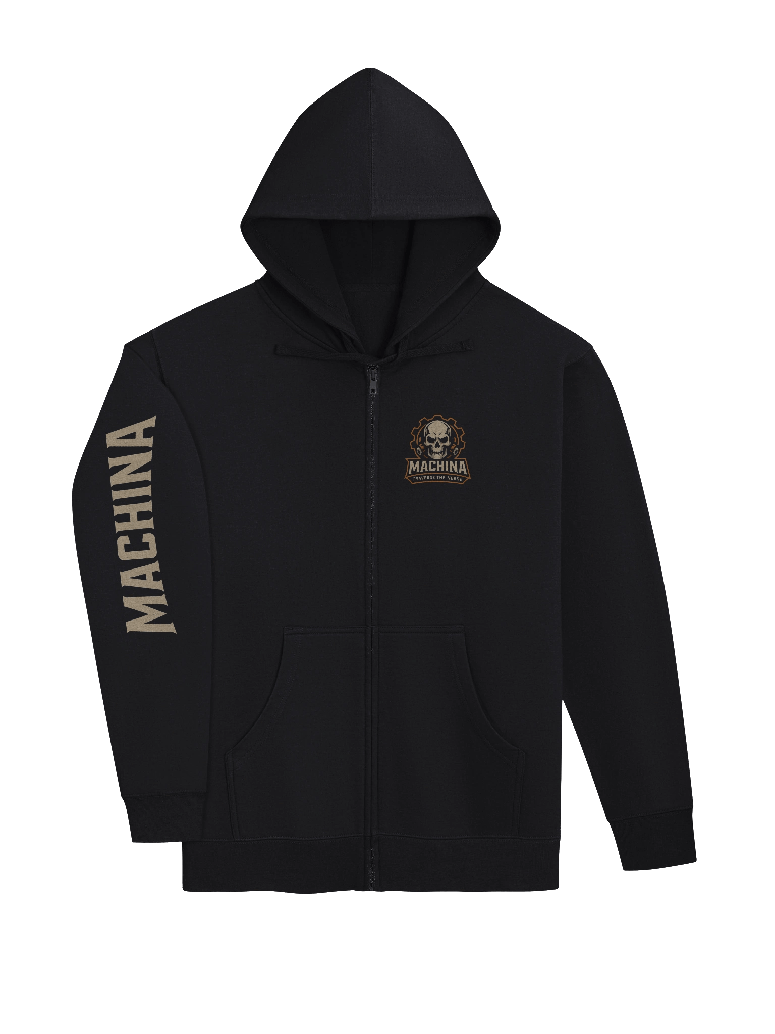Machina – Zip-Up Hoodie (by Independent Trading Co.) product image (7)
