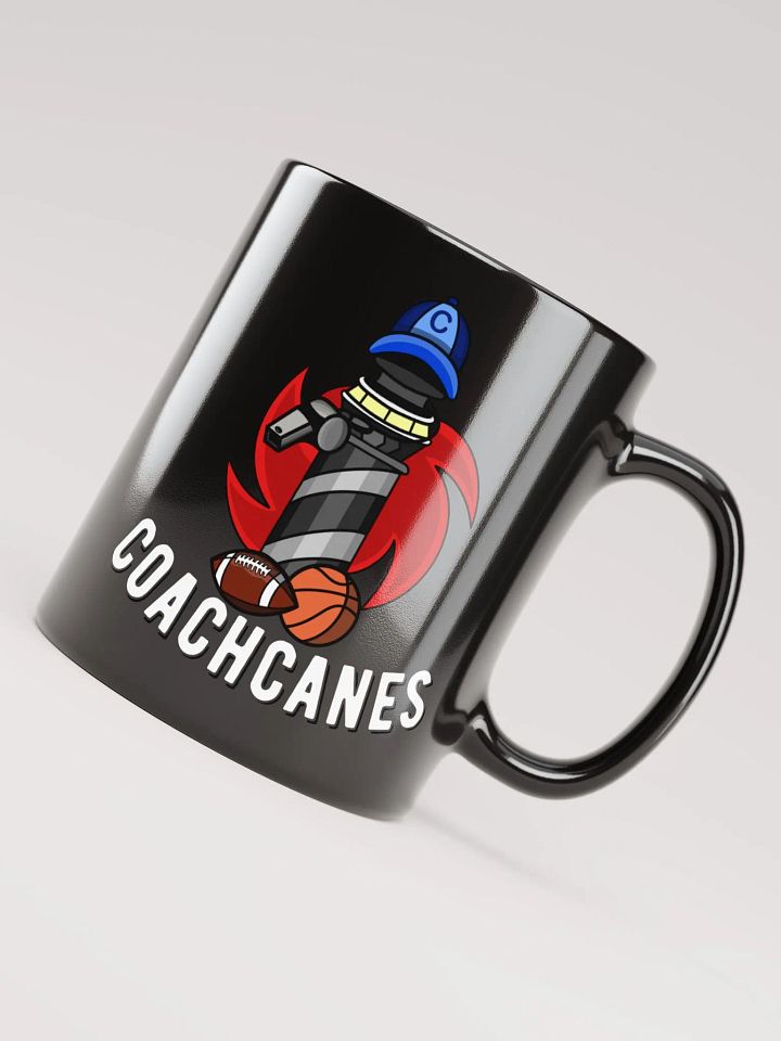 Logo V2 Black Glossy Mug product image (2)