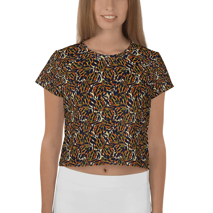 Tiger Flower | Crop Tee product image (2)