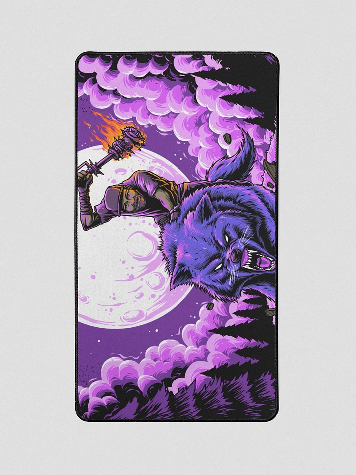 Battle Wolf Mat (black) product image (2)