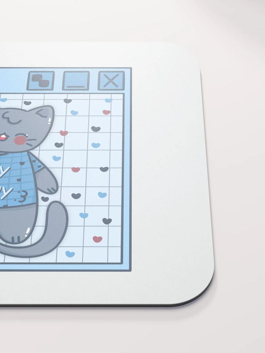 Silly Lil Guy Blue Mouse Mat product image (5)