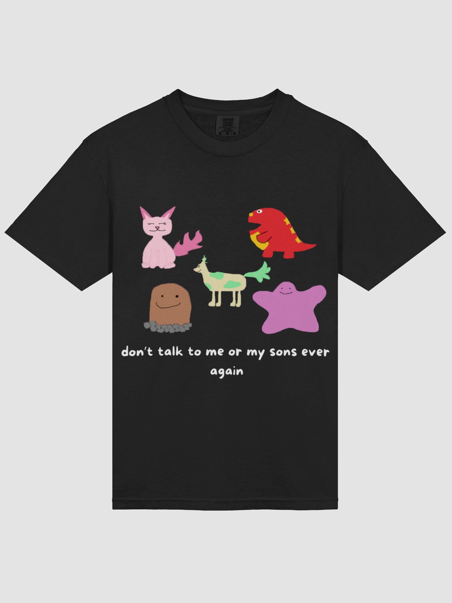 me or my sons T-shirt (white font) product image (32)