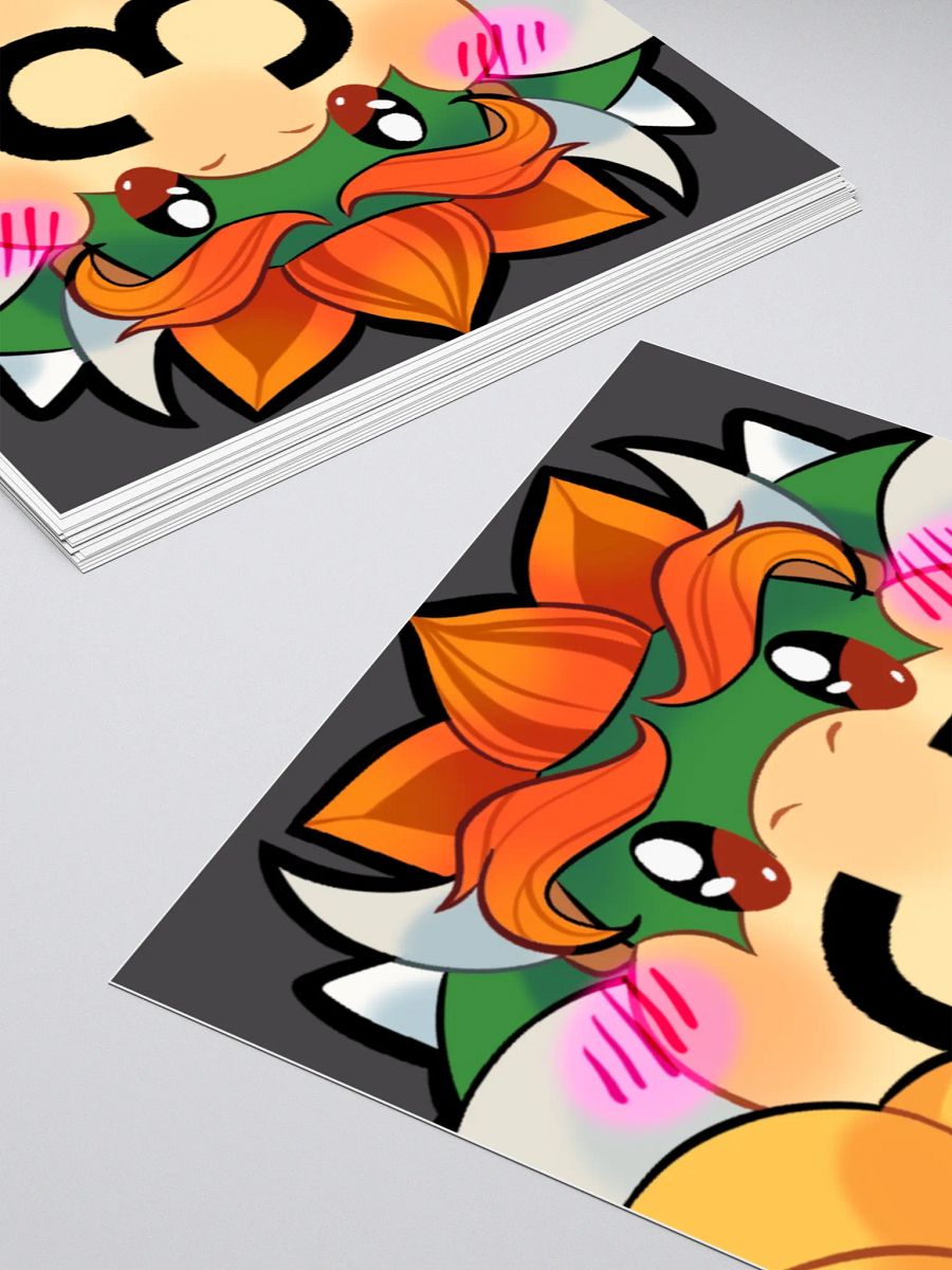 MARIOTHON BOWSER STICKER product image (4)