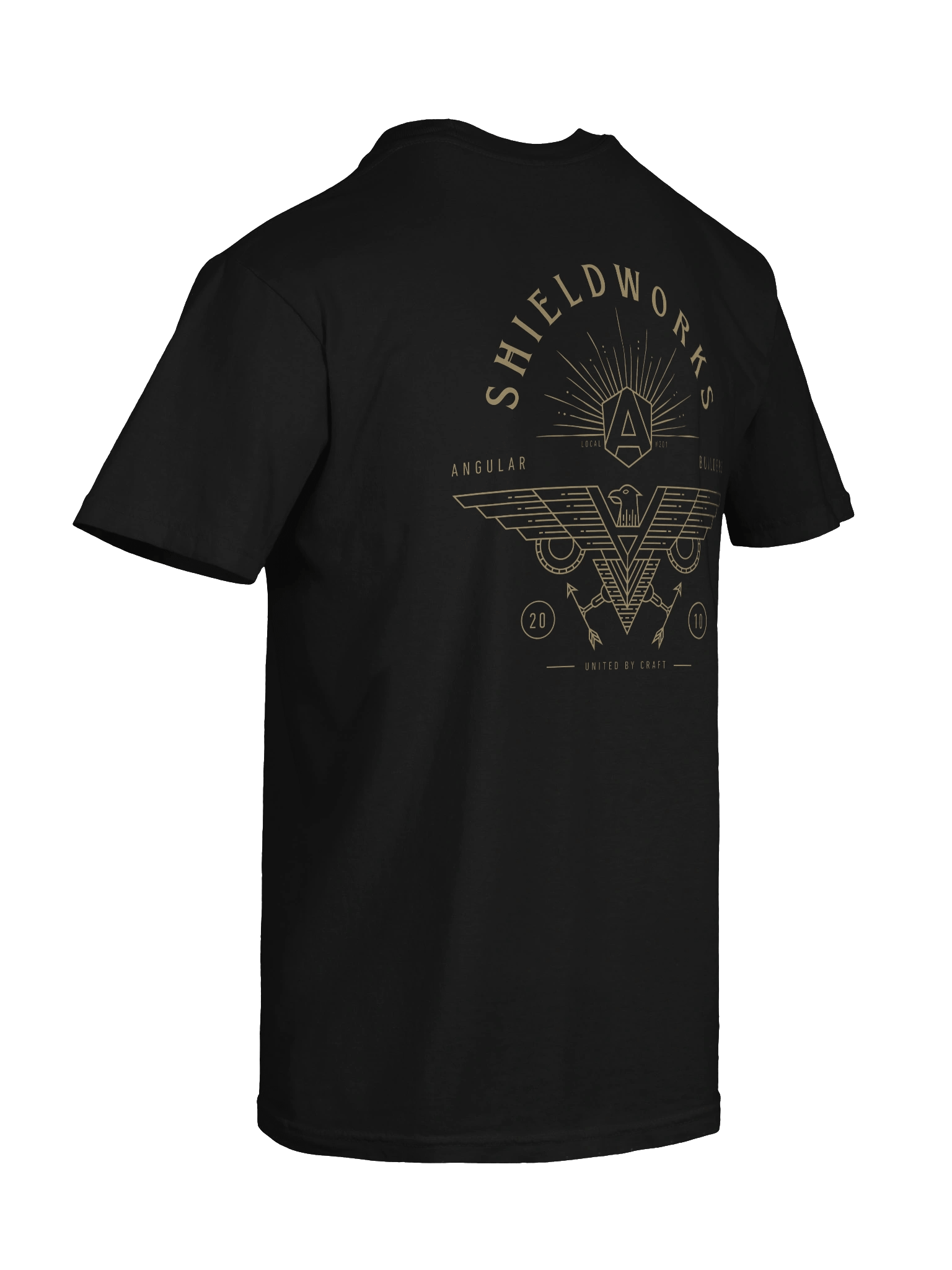 Shieldworks Local #201 “United by Craft” Heavyweight Tee product image (10)