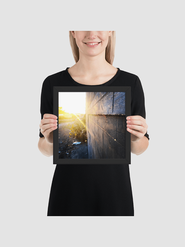 golden bricks Framed photography Poster product image (1)