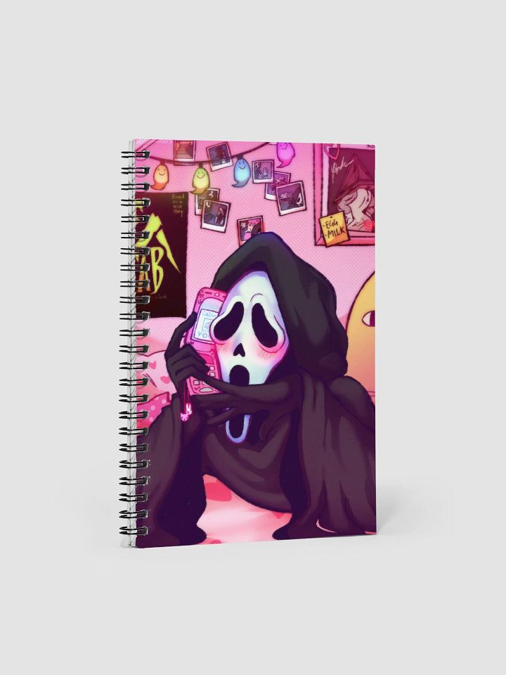 On the Phone Spiral Notebook product image (1)
