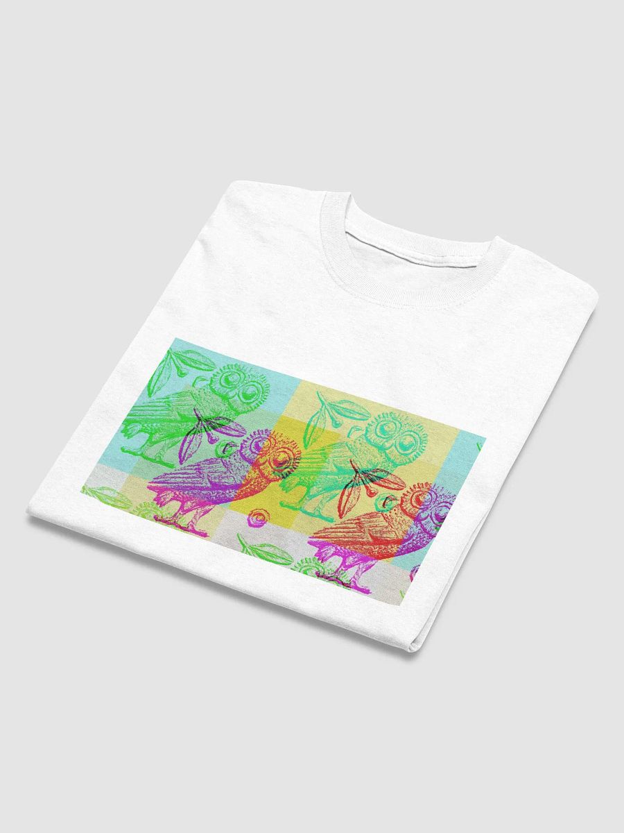 Cute Athenian Owls White T-Shirt product image (6)