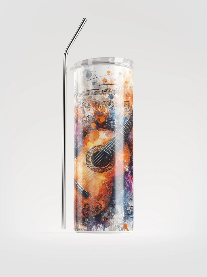 Guitar Notes Stainless Steel Tumbler product image (2)