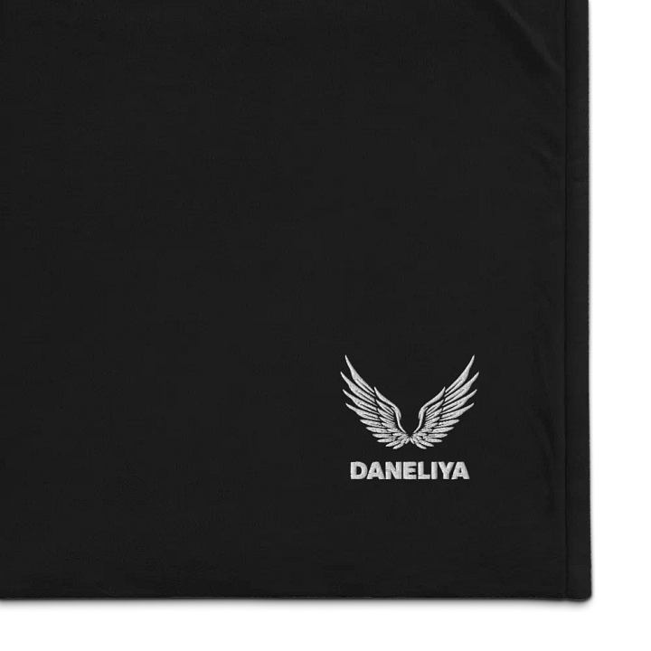 DARKFLY Stylized Wings Premium Sherpa Blanket product image (1)