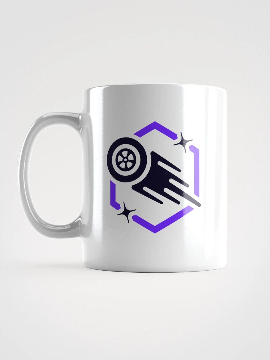 White Ceramic Mug (Color Logo) product image (6)