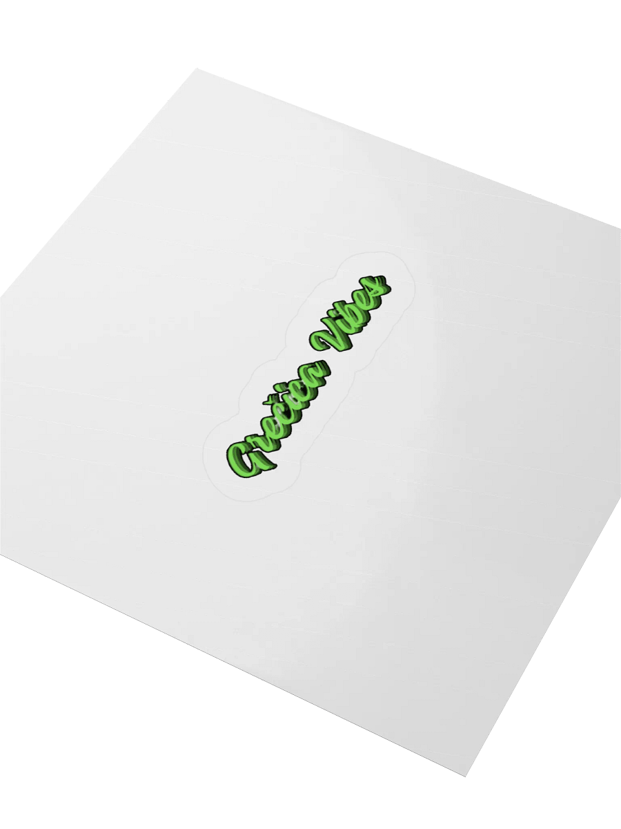Grečica Vibes Kiss Cut Stickers product image (12)