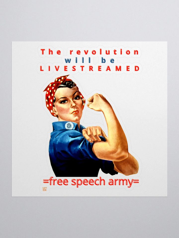 THE REVOLUTION WILL BE LIVESTREAMED product image (2)