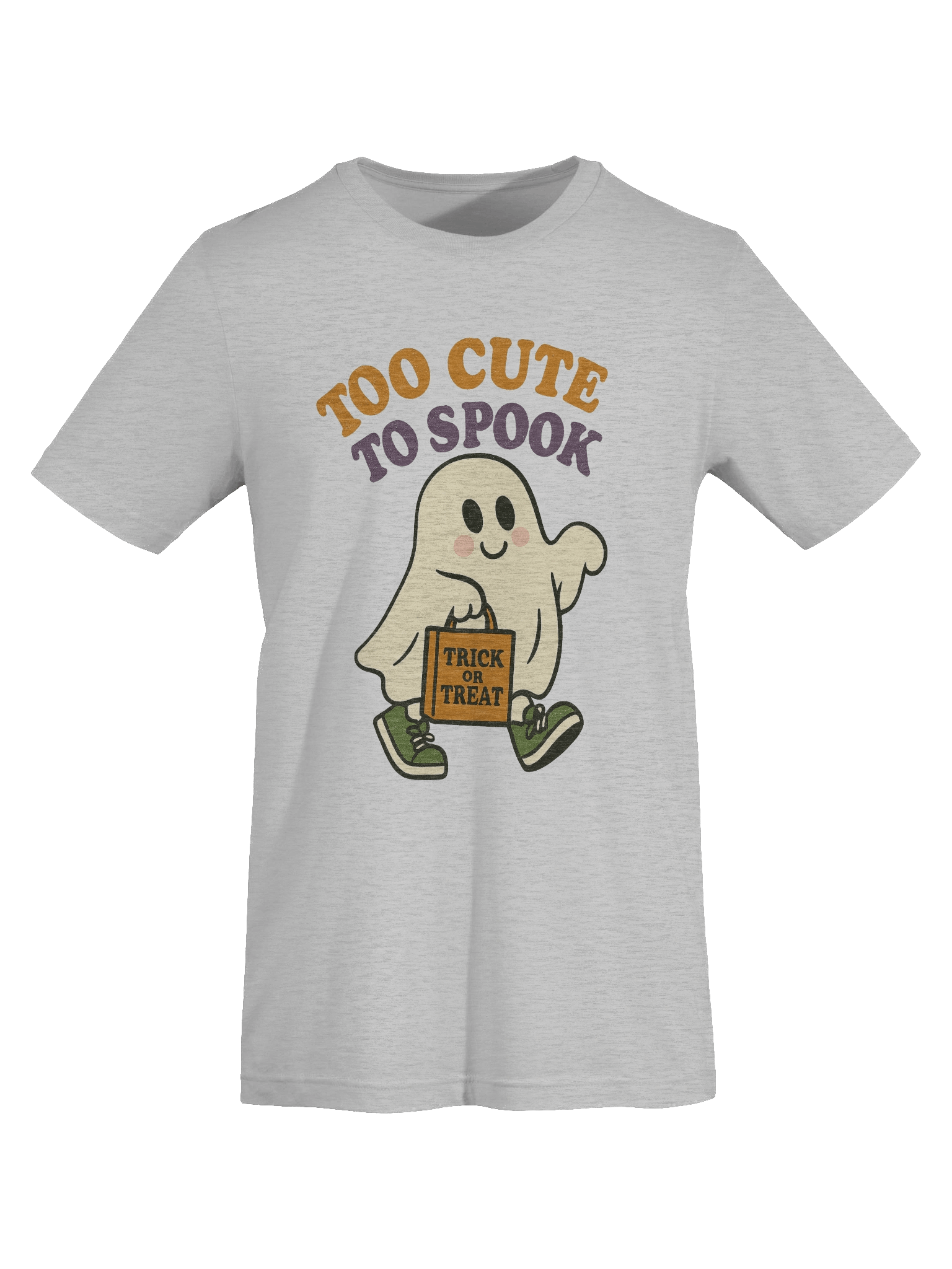 Too Cute to Spook – Funny Halloween T-Shirt product image (7)