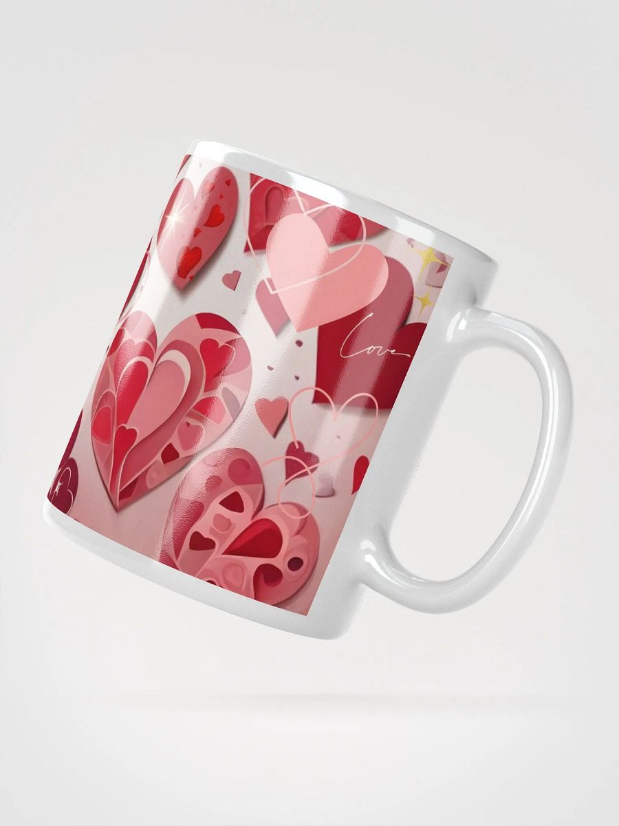 White Glossy Mug Gift for Valentine's Day 11oz, 15oz product image (4)