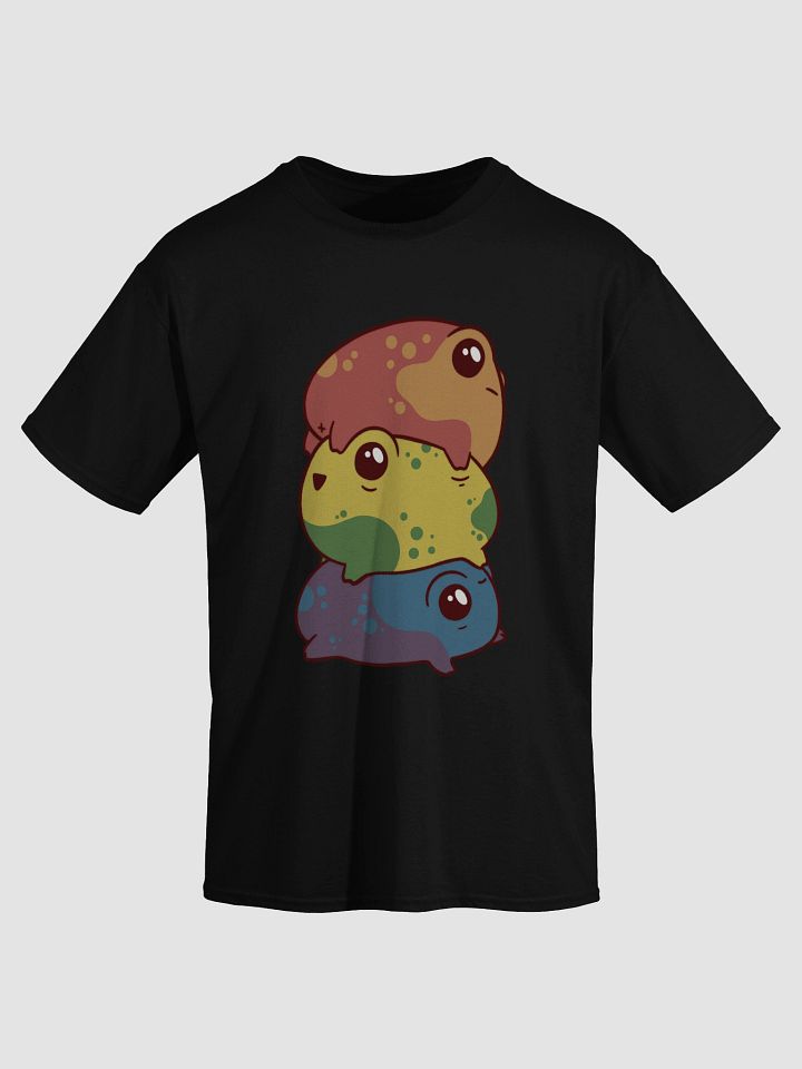t-shirt : frogstack rainbow-muted product image (2)