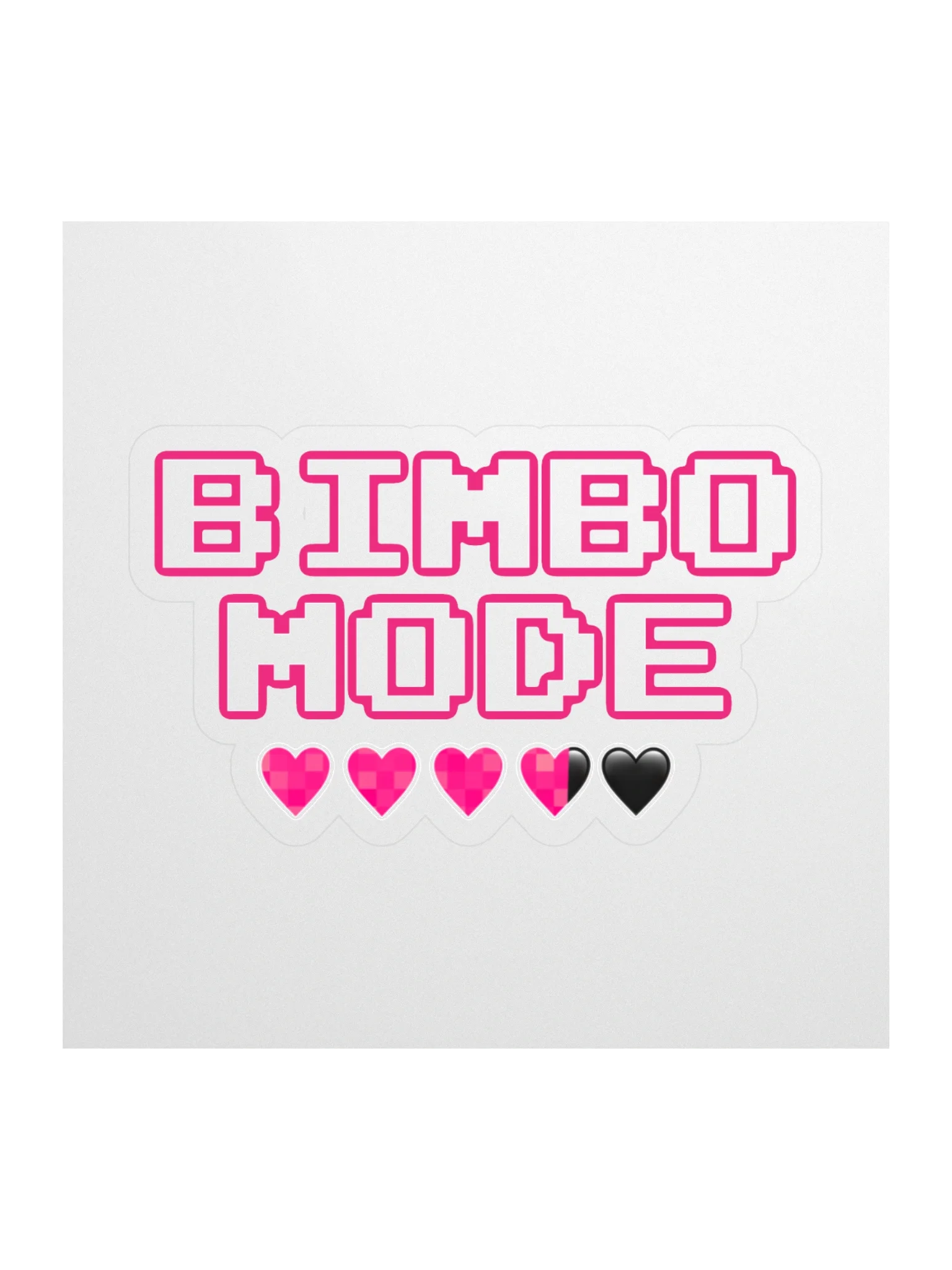 BIMBO MODE Heart Refill Sticker product image (1)