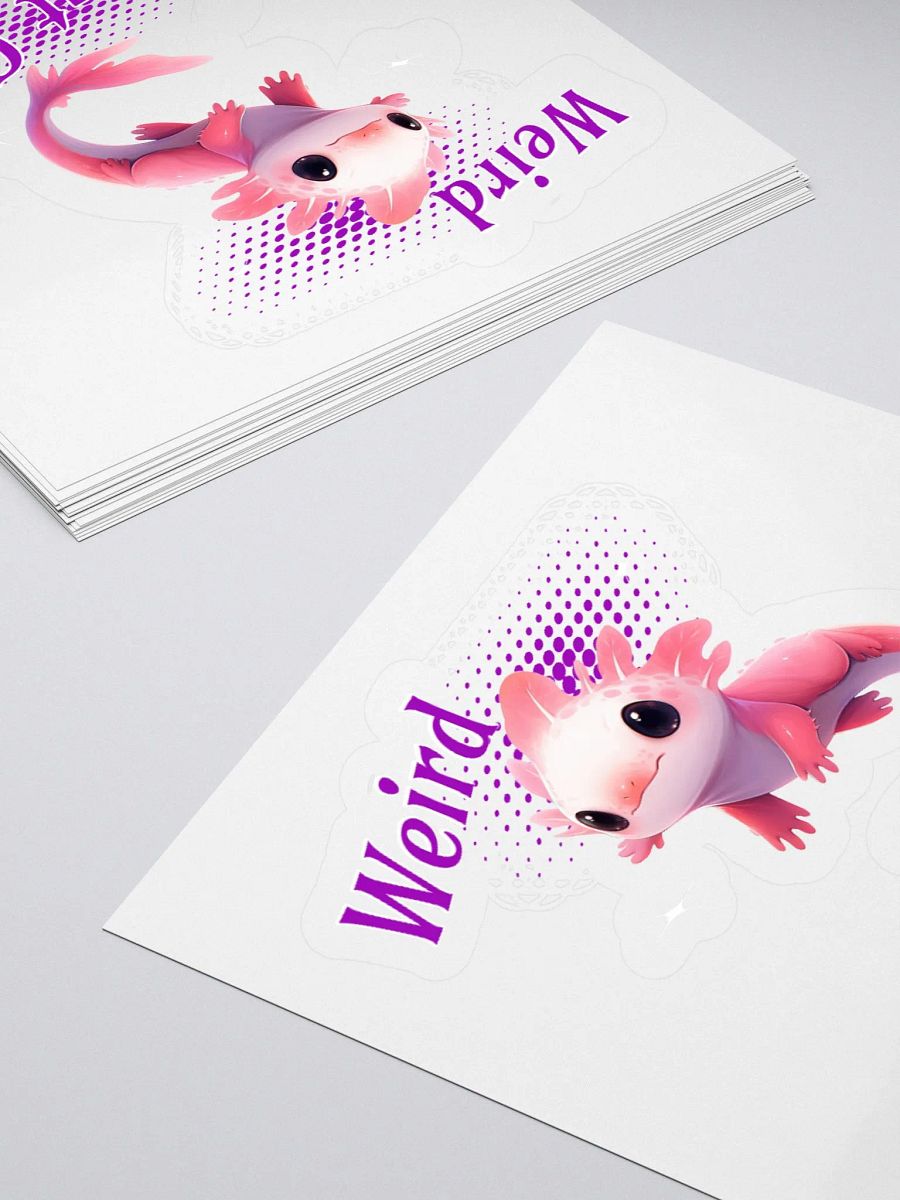 Axolotl - Weird but Cute Sticker product image (10)