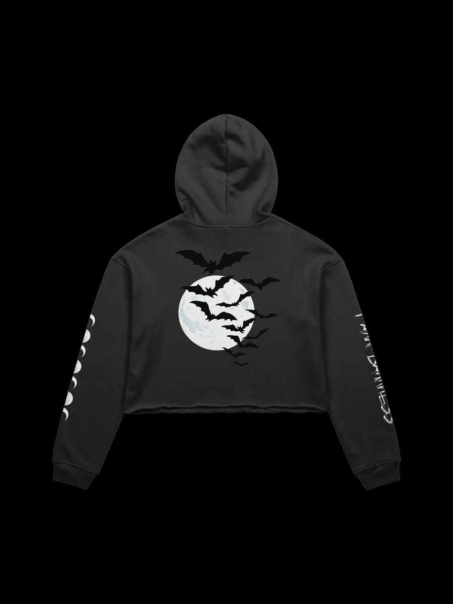 I AM DARKNESS Long Sleeve Crop Hoodie product image (2)