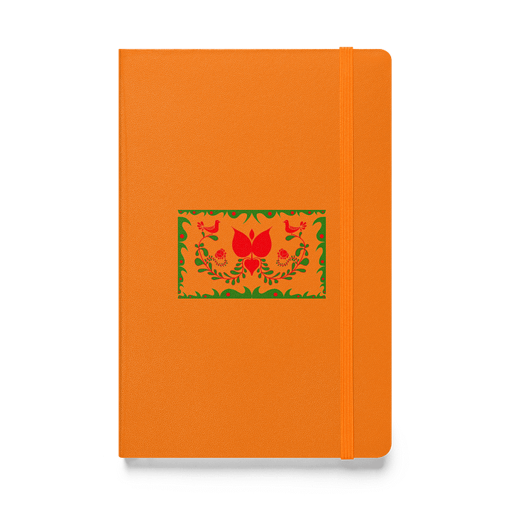 Hungarian Blooms Hardcover Notebook product image (1)