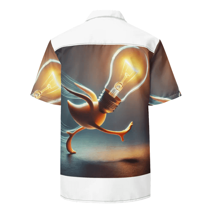 Glowing Light Bulb Handheld Art Print product image (2)
