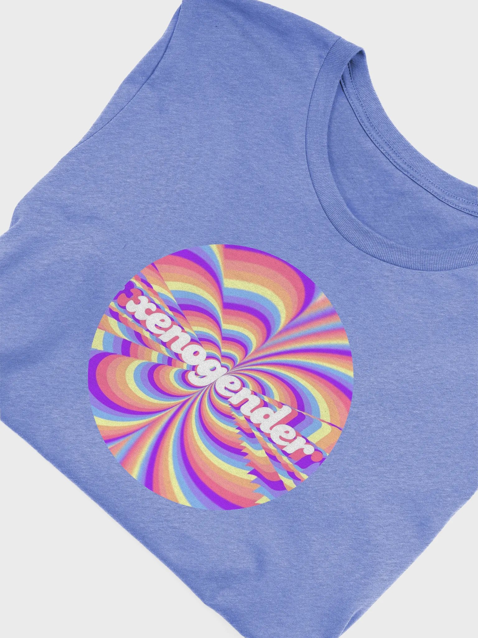 swirly xenogender t-shirt product image (5)