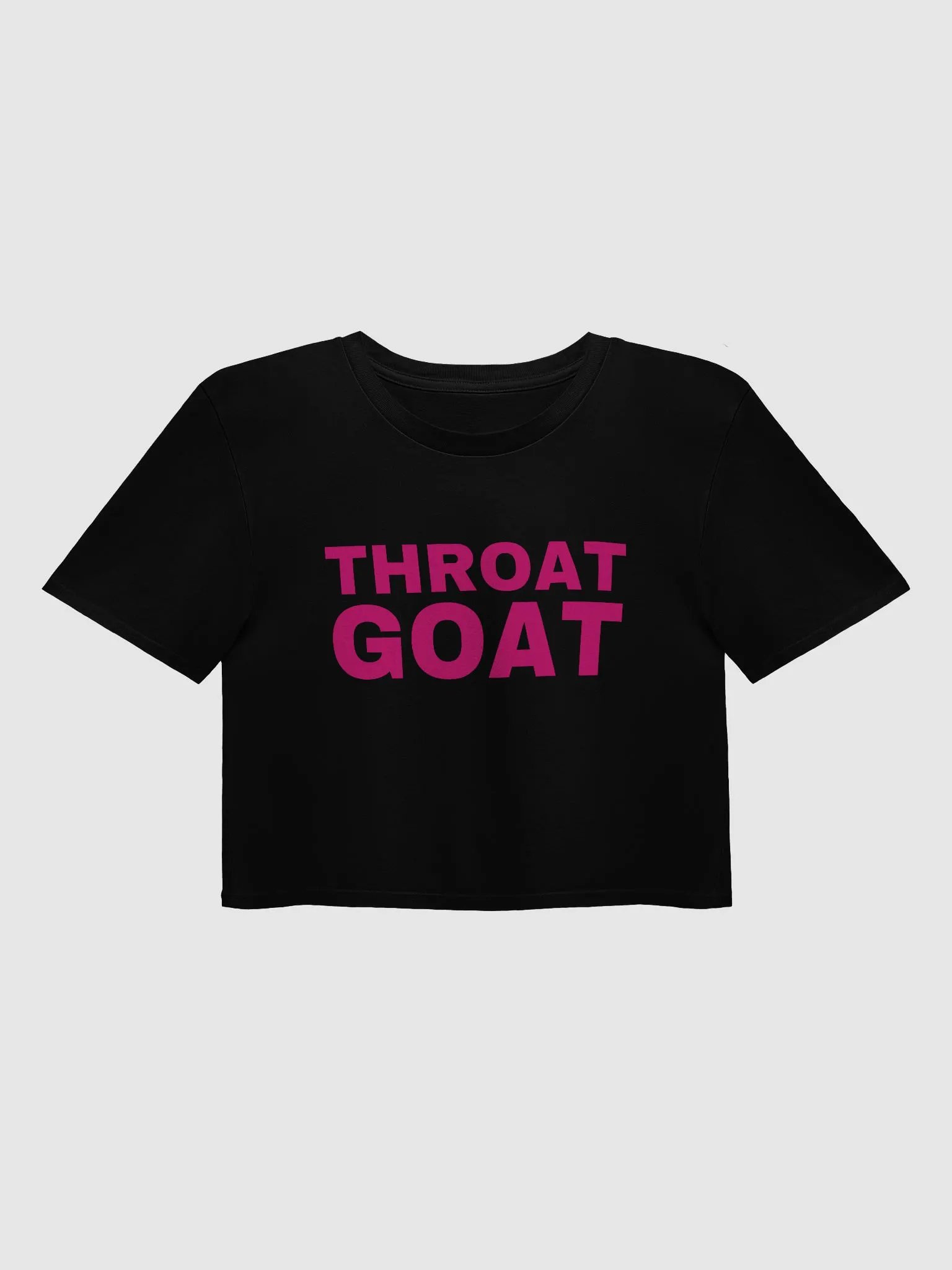 THROAT GOAT Crop Top product image (1)