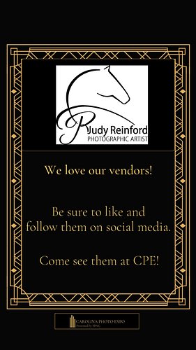 We love our PPNC vendors! Catch Judy Reinford Photography at the Carolina Photo Expo trade show in Raleigh this July. Registe...