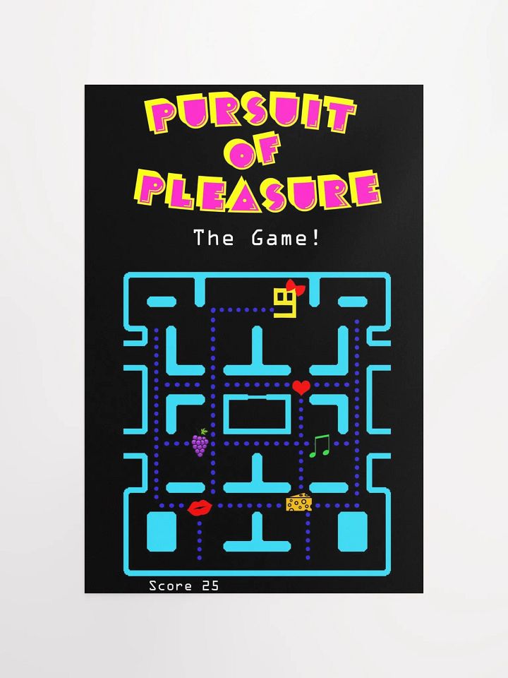 Pursuit of Pleasure: The Game! (Matte Poster) product image (2)