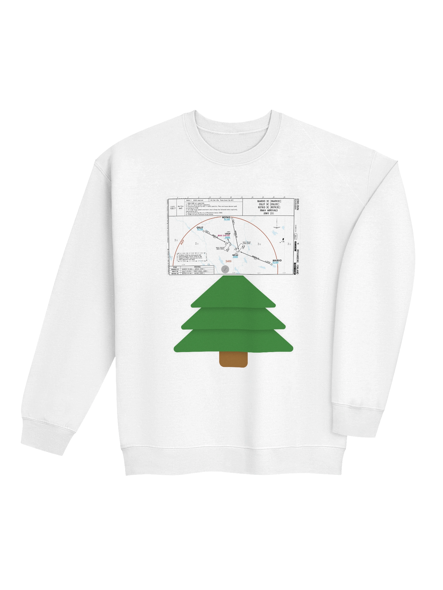 Christmas Tree STAR Sweatshirt product image (3)