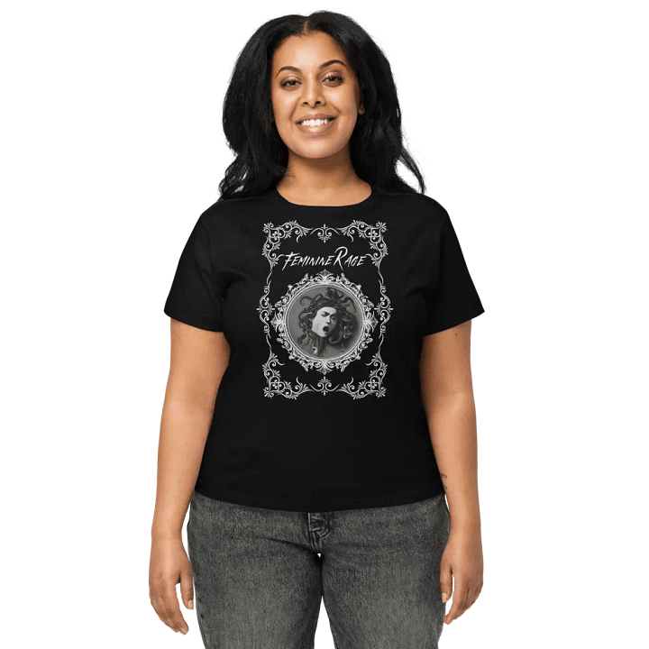Medusa Feminine Rage High-Waisted T-Shirt product image (1)