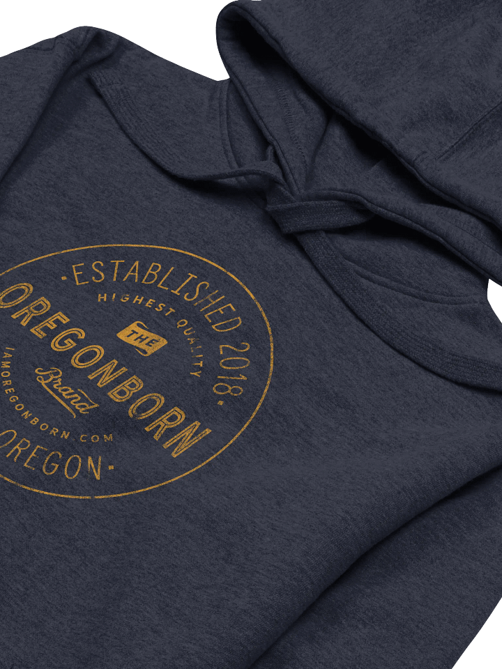 The Oregon Born Brand Hoodie product image (2)