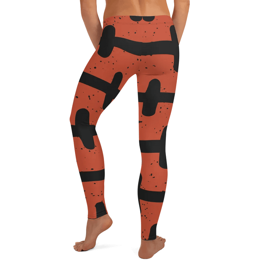 Ethnic Tribal Pattern Leggings – Bold, Cultural & Ultra-Stylish product image (8)