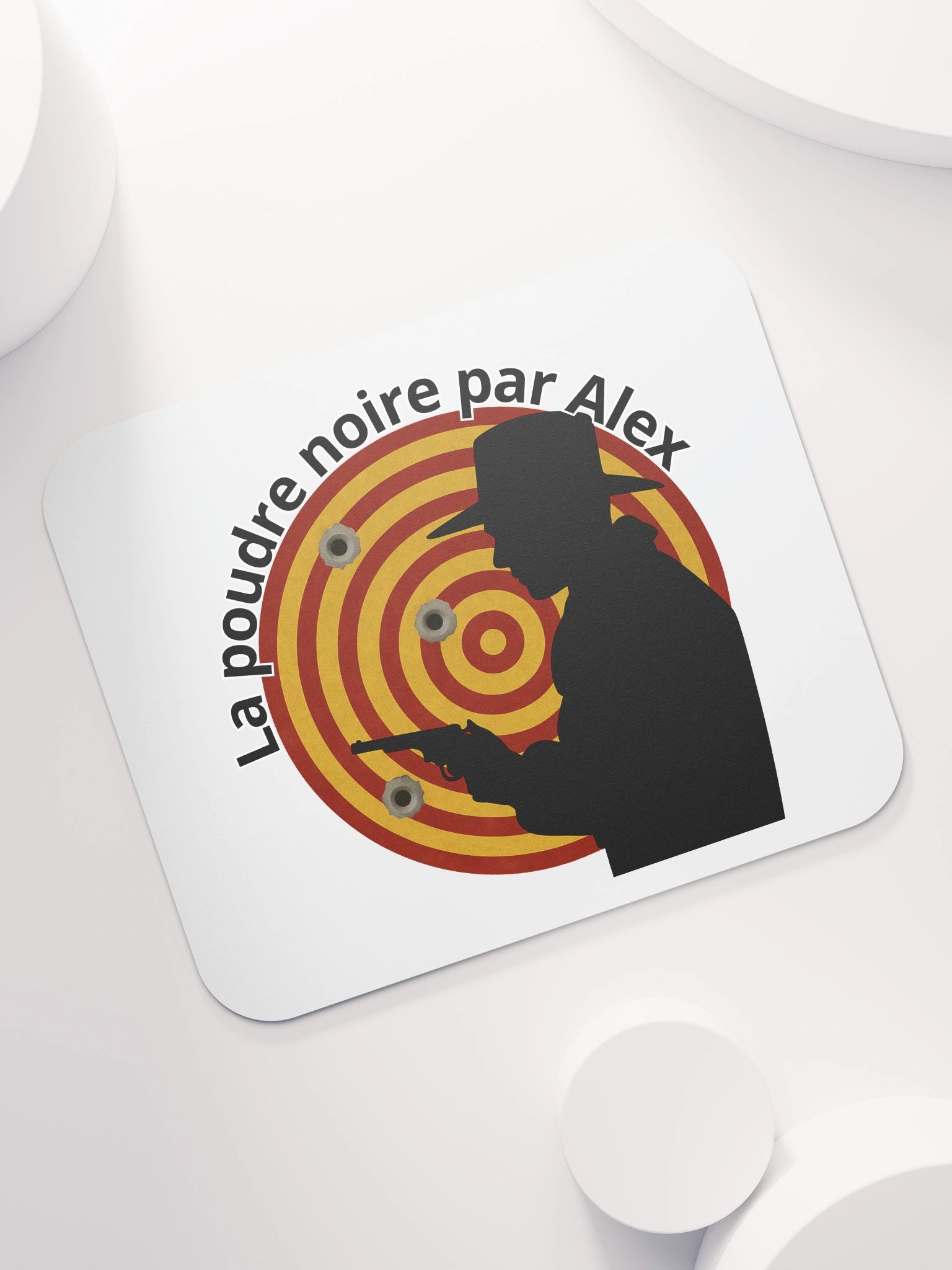 Tapis de Souris Classique – La Poudre Noire par Alex product image (7)