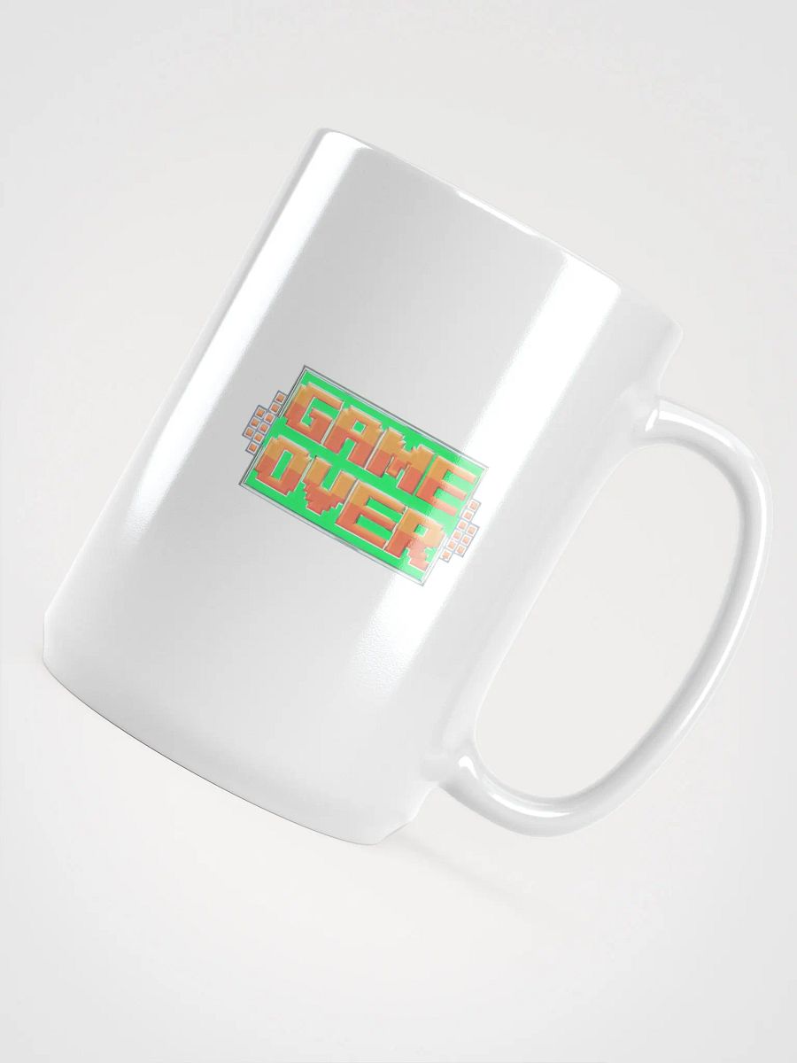 Game Over White Glossy Mug product image (4)