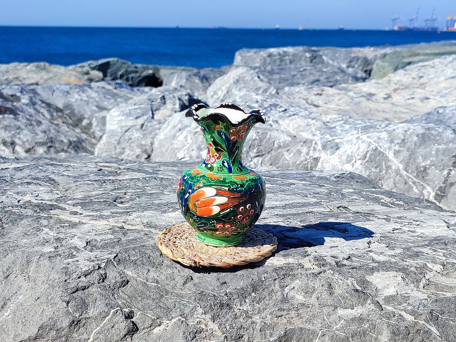 Handmade Small Ceramic Vase – Perfect for Flowers & Home Decor product image (5)