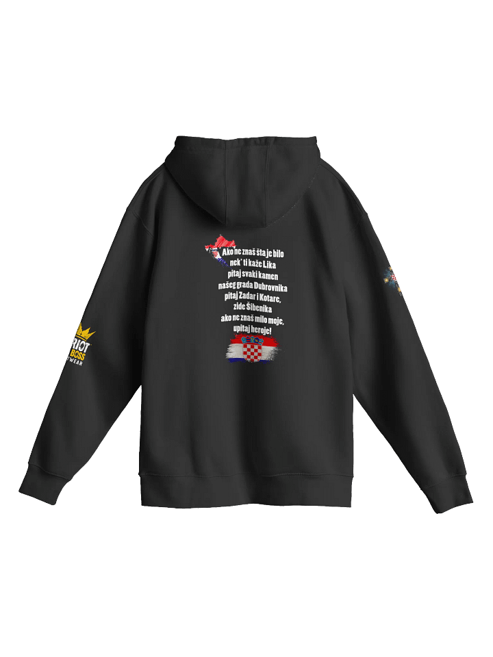 Checkered Shield Cross Hoodie Thompson Ako Ne Znaš Šta Je Bilo product image (6)