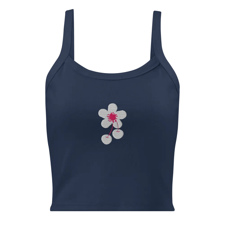 Sakura Cherry Blossom Embroidered Tank Top product image (1)