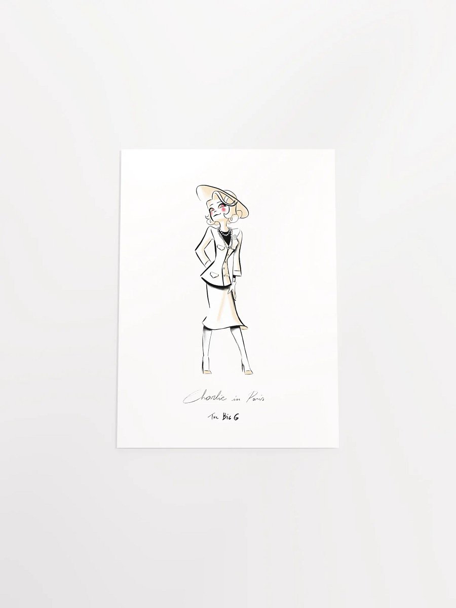Matte Poster - Charlie in Paris product image (11)