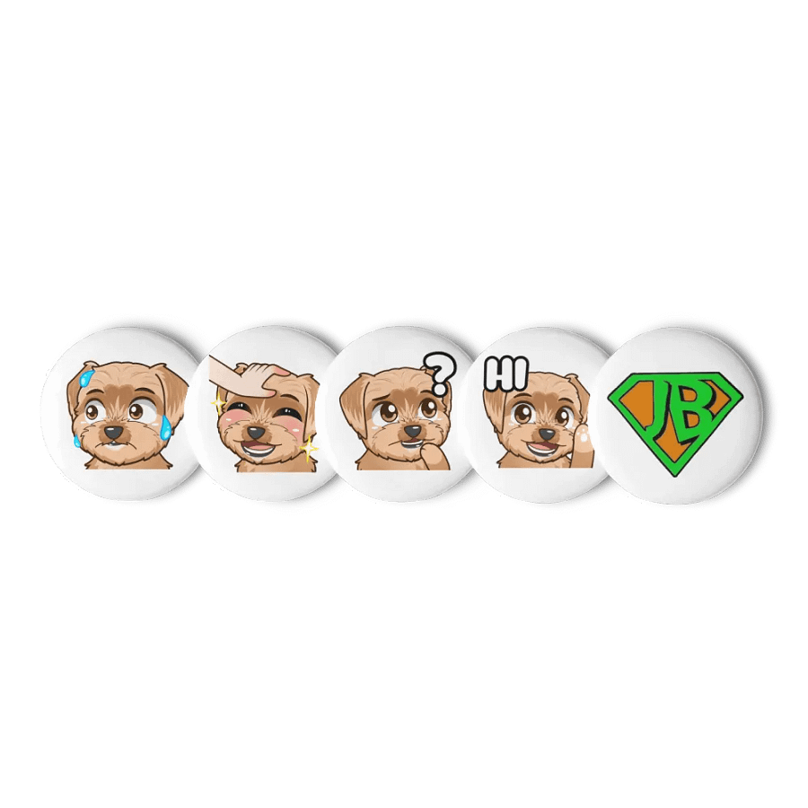 Elmo & JB Button Pins (5) product image (4)