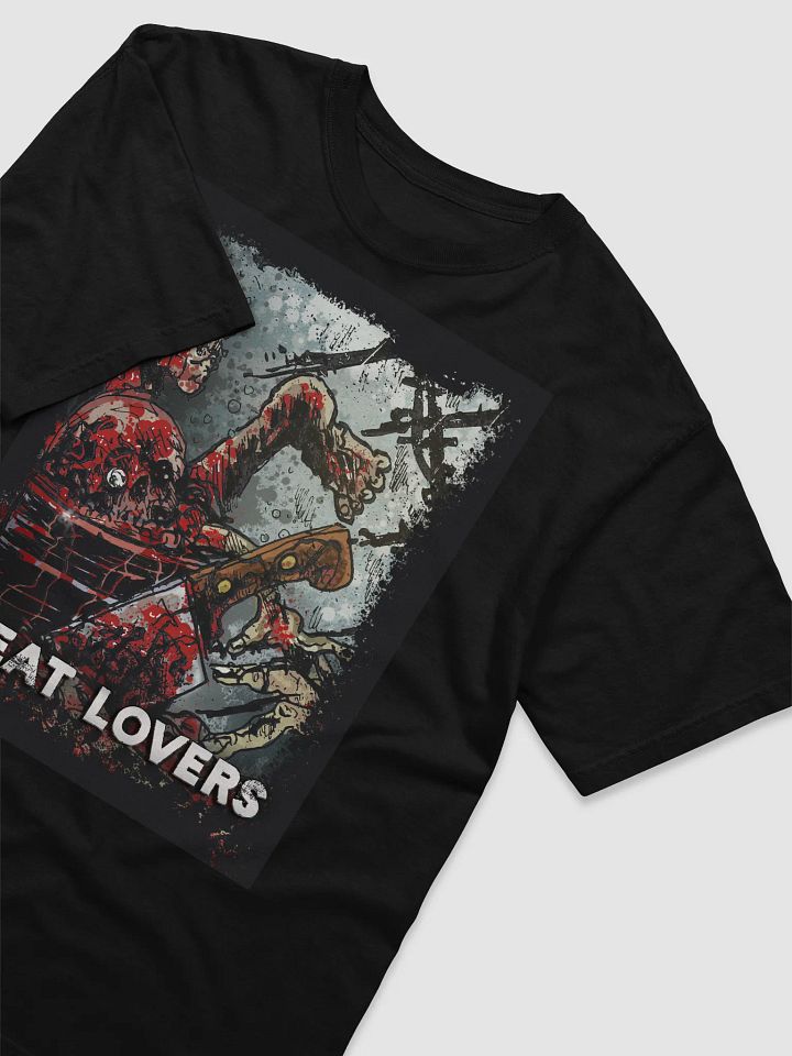 Meat Lovers unisex black tee product image (2)