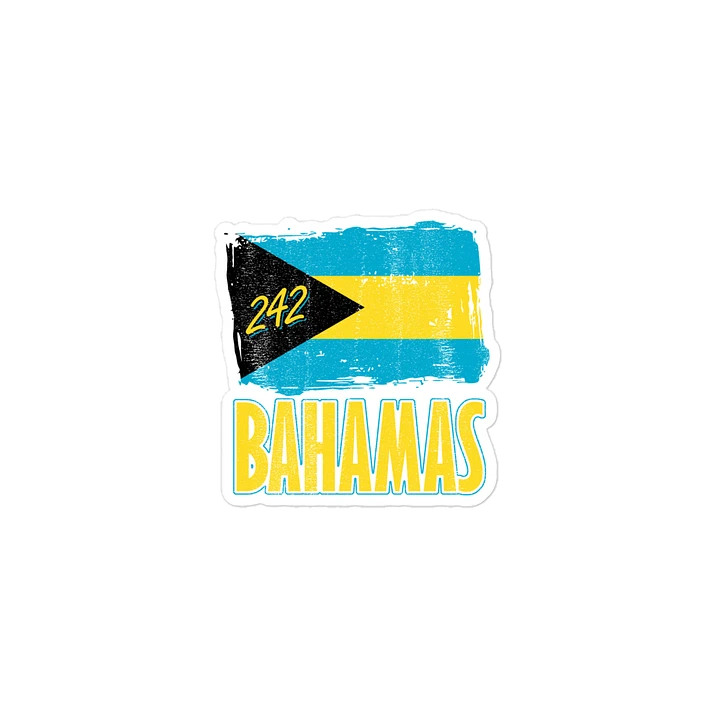 Bahamas Magnet : Bahamas Flag 242 product image (2)